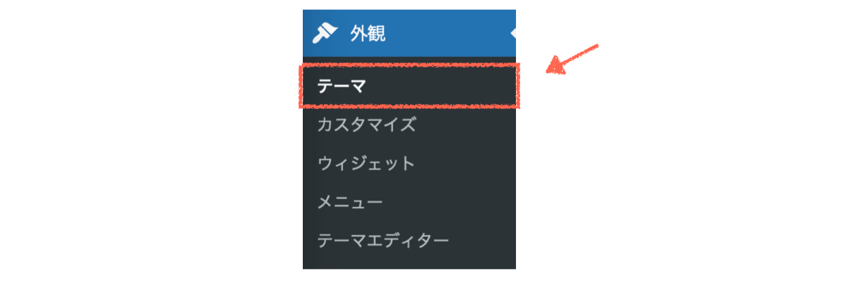 WordPressの外観テーマ